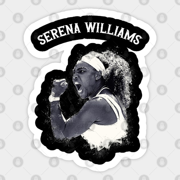 Serena Williams Sticker by Yopi